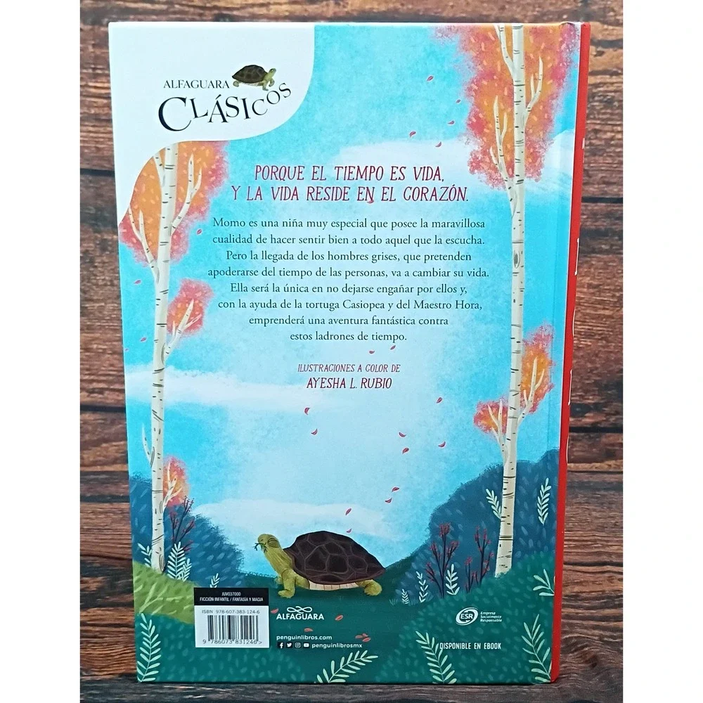 Momo Michael Ende Spanish 50th Anniversary‎ Edicion Ilustrada Ayesha Rubio Book